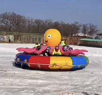 Tubo de barco remolcable de juego de pulpo de nieve de arrastre inflable al aire libre directo de fábrica a la venta
