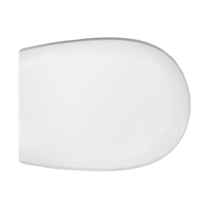 Siège de toilette en thermoplastique pour WC Globo Grace Shape 6, blanc, 50 cm de longueur, 40 cm de largeur, 8 cm de hauteur - Product Image 1