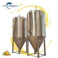 Réservoir de stockage de bière en acier inoxydable de haute qualité de 5000 L, réservoir sous pression à longue durée de vie