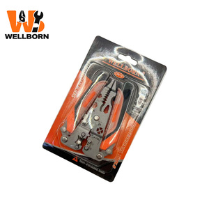 <span class=keywords><strong>Pince</strong></span> à dénuder les fils pliable - <span class=keywords><strong>Pince</strong></span> à dénuder multifonction pliable, dénudeur de fils de poche portable avec fonction de sertissage et de coupe - Product Image 3