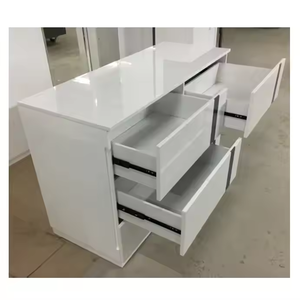 Ensemble de meubles de <span class=keywords><strong>chambre</strong></span> à coucher pour hôtel, design moderne, lit king size réglable en hauteur, 5+ tiroirs, bois MDF peint à la laque de haute qualité - Product Image 4