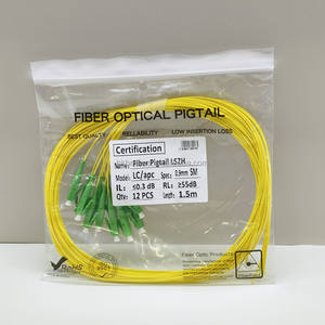 Cable de Fibra Óptica de Buena Calidad LC/APC Monomodo G652D 0.9mm LSZH 12 Núcleos 1.5m - Product Image 6