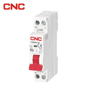 Ircuit reaker-YCB9N-40, 6A, 10 16, 16A, 20A, 25A, 32 40, 40 4050/60 H, 1P + 230V - Product Image 6