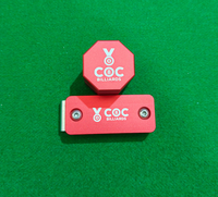 Porte-craie en métal COC haute performance, accessoires de billard