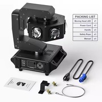 Luz de cabeza móvil LED de 6 ojos con rotación infinita, efecto beam wash, control DMX512, estroboscópico de 0-20Hz para escenarios, discotecas y creación de ambiente