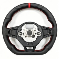 Cadres de roues personnalisés à rayures rouges pour VW Golf Polo MK5 MK6 MK7 MK7.5 Beetle Polo Passat Tiguan