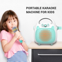 Micrófono Altavoz Karaoke Inalámbrico para Niños, Alcance de 10 Metros, Batería de 1200 mAh, 5 Horas de Duración, Alta Calidad de Sonido para Niños y Niñas
