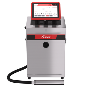 Imprimante jet d'encre CIJ industrielle pour le codage continu de petits caractères sur bouteilles, impression de date, de lot et de codes QR - Product Image 1