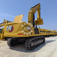 Excavatrice sur chenilles d'occasion CAT 336 pour projets de terrassement, 36,8 tonnes, CAT330, CAT336GC, CAT340, exportateur de machines d'occasion