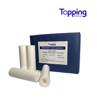 Pansement en gaze 100 % coton stérilisé EO de qualité supérieure, certifié CE, prix usine, pour hôpitaux et pharmacies