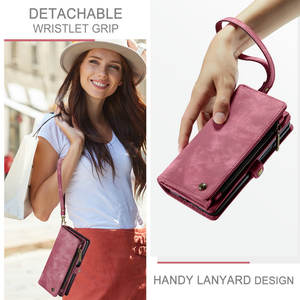 CaseMe-Étui portefeuille en cuir avec fermeture éclair et détachable pour <span class=keywords><strong>Samsung</strong></span> Z Fold 6 5 <span class=keywords><strong>4</strong></span>, 2025 - Product Image 3