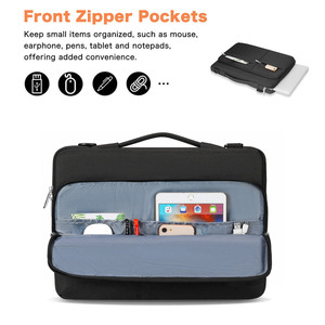 360. Protective <b>Laptop</b> Shoulder <b>Bag</b> Compatible with 15 - 15.6inch Notebooks Organized Storage for <b>Work</b> Travel - Product Image 2