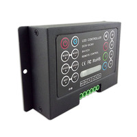 Contrôleur RGB sans fil multifonctionnel Bincolor BC-380-6A à 3 canaux avec écran LED pour programmation DIY