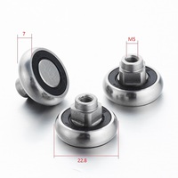Roller Rel CR30BC untuk Rel Linear Komersial CR30, Permukaan Lari Berpusat, Berbentuk Mahkota