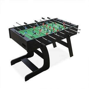 Mesa de Pebolim Dobrável de 48 Polegadas com 8 Bastões, 2 Bolas de Futebol, Marcação Manual, Personalizável - Uso Interno - Product Image 2