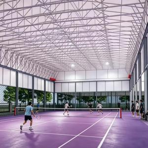 Fabricant chinois de grandes tentes coulissantes électriques à commande à distance, pour entrepôts, hangars, terrains de sport, terrains de padel, toits de terrains de tennis - Product Image 3