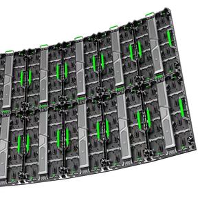 Nouvelle conception P 3.91 <span class=keywords><strong>location</strong></span> ou boîte de moulage sous pression fixe 500*1000 écran d'affichage à LED - Product Image 2