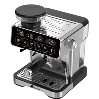 Máquina de Espresso Profesional Anbo de 20 Bares para el Hogar con Molinillo de Granos de Café, Máquina de Café Espresso y Cappuccino Personalizada de Fábrica