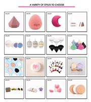 Ensemble de 8 Éponges de Maquillage de Haute Qualité avec Étui – Kit de Maquillage Complet