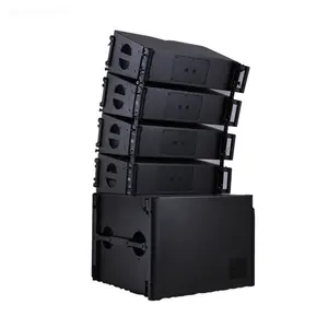 Linear Array Sound Set Large Stage Outdoor Used Performance Double 15/18 Inch Subwoofer Professional Linear Array Speakers