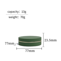 MINGLI FACTORY Contenant vide en plastique PP recyclable de 13g pour poudre cosmétique, crème BB, crème CC, fond de teint coussin et fond de teint air cushion