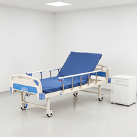 Lits médicaux pour enfants de qualité hospitalière, en acier inoxydable, avec roulettes et manivelle simple, certifiés CE ISO, vente en gros fabricant