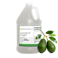 Huile d'avocat extra-vierge de qualité alimentaire pour savon de bricolage, huile de massage pour le corps et crème pour les mains