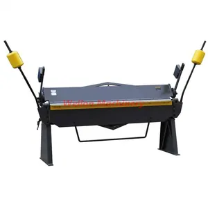 W2.0 W2.5 series heavy duty hand brake with one whole blade/easy operate metal sheet folding machine