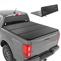 Couverture de benne rigide pliable en trois parties Raptor FT Rear Tunnel pour Ranger Super Crew