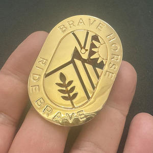 Hebilla de cinturón de metal personalizada, logotipo de marca personalizado a la moda, diseño redondo con sonrisa, hebilla de aleación de zinc - Product Image 4