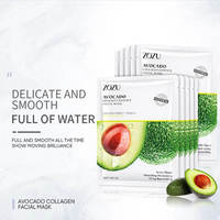 Masque facial en feuille coréen à prix d'usine, marque privée, vente chaude, blanchissant, hydratant, meilleur masque facial hydratant aux fruits pour femmes