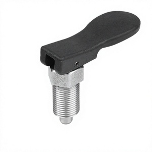 Pernos de indexación K1584, de acero o acero inoxidable con palanca de leva de plástico - Product Image 1