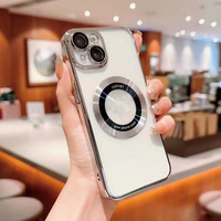 2023 Deluxe PC coque de téléphone rigide pour iPhone 14Pro Max motif CD coque de téléphone magnétique pour iPhone 13Pro Max