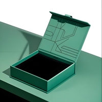 Boîte cadeau de luxe personnalisée, portable, étanche, pliable, en carton métallisé, avec inserts en mousse