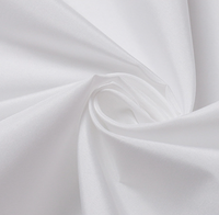 Tissu de doublure 100 Polyester 240T, uniforme scolaire, de couleur blanche, vente en gros d'usine