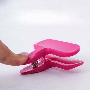 Pinces à linge en plastique robustes avec ressort puissant - Lot en vrac pour la lessive, le camping et le stockage alimentaire - Product Image 2