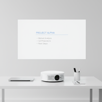 Projecteur vidéo LED Full HD natif 1920*1080P, Smart Android, WIFI double bande 2.4+5G, Home Cinéma, projecteur vidéo 4K