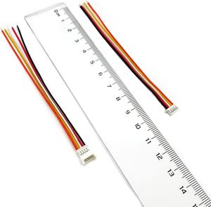 10 paires de connecteurs électriques micro JST 1,25 mm de pas, 5 broches, mâle-femelle, en cuivre, avec câble UL1571-26AWG de <span class=keywords><strong>100</strong></span> mm - Product Image 5