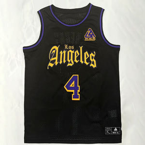 Completi da Basket Unisex in Poliestere a Rete Traspirante ad Asciugatura Rapida per Palestra Allenamento all'Aperto Partite Maglie da Club Uniformi con Logo Personalizzato - Product Image 1