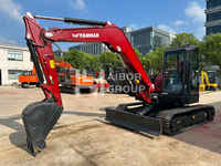Tracteur d'occasion de haute qualité Yanmar VIO 80 Excavatrice avec état de fonctionnement Lour Yanmar Vio80 à vendre en stock