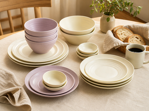 Services de vaisselle pour restaurants et hôtels en gros – Assiettes et bols en porcelaine résistantes aux éclats, qualité commerciale, directement de l'usine - Product Image 1