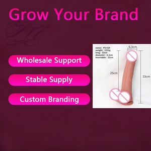 Wholesale Buyers Only Free Your Hand Dildos Realistic Dildo with <strong>a</strong> Suction Cup High Quality Liquid Silicone Adult Toy Huge <strong>Penis</strong> - Product Image 1