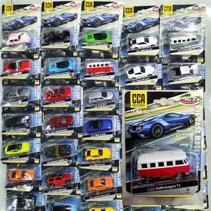 批发1:64 CCA小压铸模型汽车滑动合金玩具经典超级赛车汽车儿童礼品