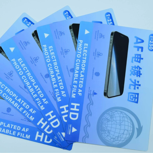 FONLYU AF UV HD Protecteur d'écran de téléphone portable ultra-transparent en fibre de verre électroplaqué, film hydrogel photopolymérisable pour découpeuse à plotter - Product Image 4