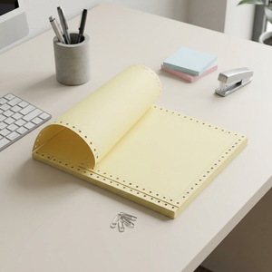Papel Autocopiativo Sin Carbón de Pulpa Virgen Rosa Blanco Amarillo Azul Verde 43*61cm CB/CF/CFB NCR - Product Image 1