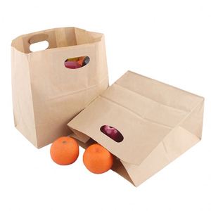 Bolsas de Papel Grandes Marrones para Llevar, para Pan, Frutas, Verduras, Sándwiches y Comestibles, 2026 - Product Image 4