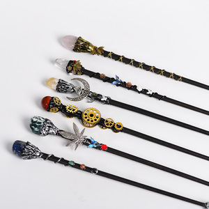 Suministro directo de fábrica original para varita personalizada universal con núcleo de metal de cristal natural, varita mágica de <span class=keywords><strong>Harry</strong></span> <span class=keywords><strong>Potter</strong></span> en stock directo - Product Image 5