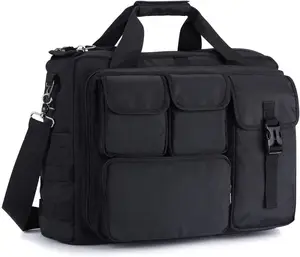 Erkek bilgisayar omuz çantası dizüstü askılı çanta çok fonksiyonlu taktik evrak çantası