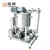 TUORONG 100L Automatische Chocolade Verfijningskogelmolen Machine, Aansluitbaar op Netstroom, Aangepaste Spanning, Vloeibare Chocolademassa Output