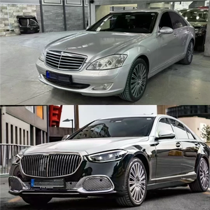 ชุดบอดี้ W221กันชนหน้าสำหรับรถเมอร์เซเดสเบนซ์เอส<span class=keywords><strong>2005</strong></span>-2013อัพเกรดเป็น W223 2023ปี May-Bach MBH S680 - Product Image 5